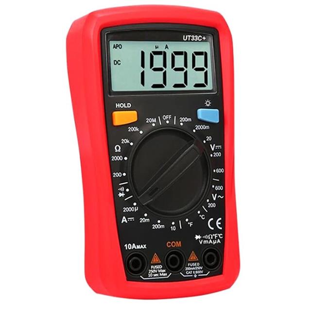 Powermaster UT-33C+ AC/DC 600V Multimetre Dijital Ölçü Aleti