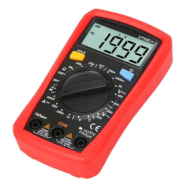 Powermaster UT-33C+ AC/DC 600V Multimetre Dijital Ölçü Aleti