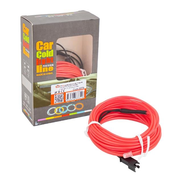 Powermaster 5 Metre 5 Volt USB Adaptörlü Neon Pembe İp Aydınlatma PM-6079