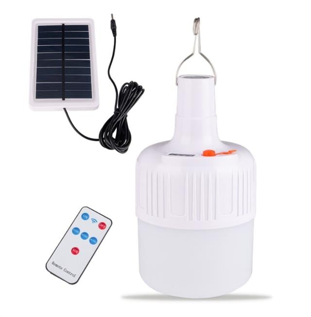 Powermaster MX-V51 Solar Panelli Şarjlı Uzaktan Kumandalı Acil Durum Kamp Lambası