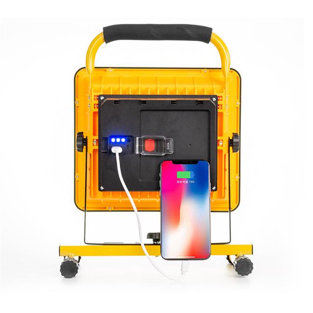 Powermaster MX-W865C 4 Çalışma Modlu Powerbank Özellikli 30 Watt 5000 Lümen Şarjlı LED Projektör Lamba