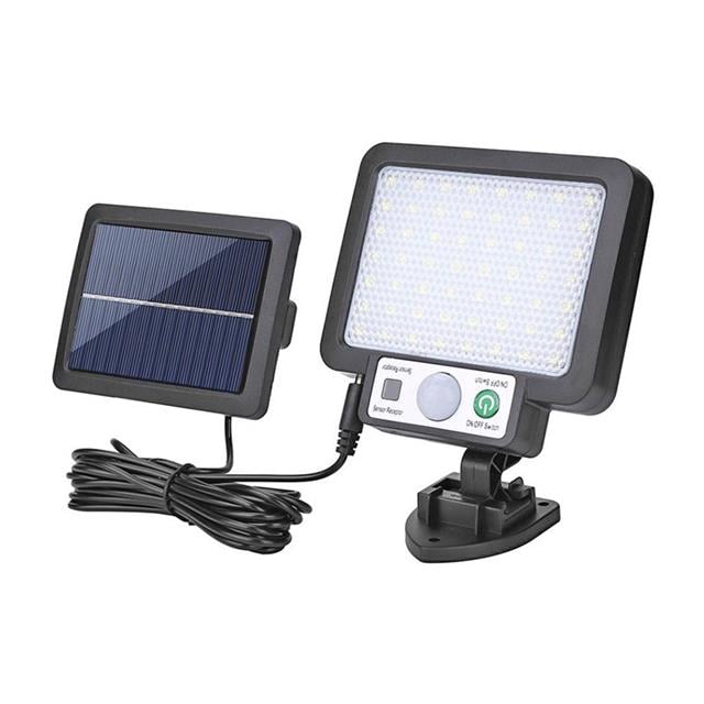 Powermaster JX-F56 Solar Panelli Hareket Sensörlü Üç Modlu Duvar Lambası