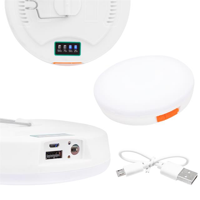 Powermaster MX-81005 Enerji Tasarruflu USB Şarjlı Kamp Lambası
