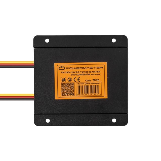 PowerMaster PM-7896 24-12 Volt 5 Amper Oto Konvertör Voltaj Düşürücü