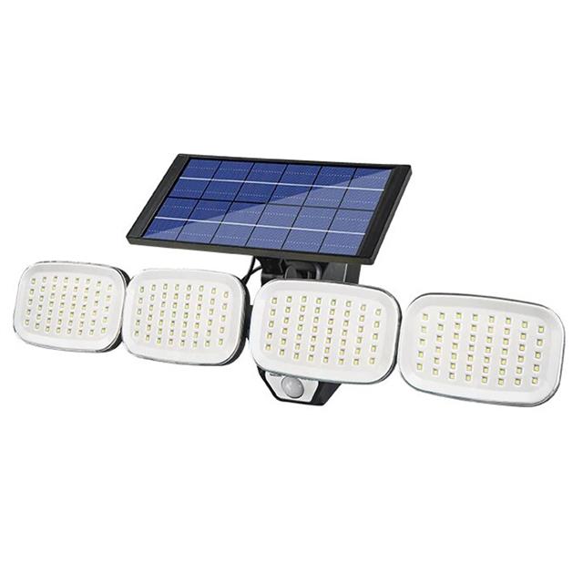 Powermaster 6 Volt - 3 Watt Solar Panelli Hareket Sensörlü 200 SMD Ledli Lamba PM-8048