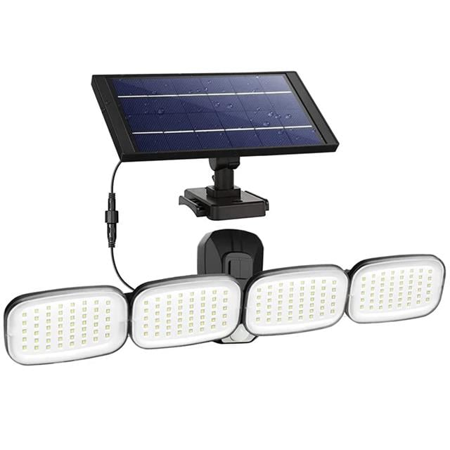 Powermaster 6 Volt - 3 Watt Solar Panelli Hareket Sensörlü 200 SMD Ledli Lamba PM-8048
