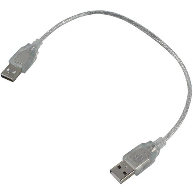 Powermaster PM-8609 Şeffaf 50 Cm Usb Erkek-Erkek Kablo