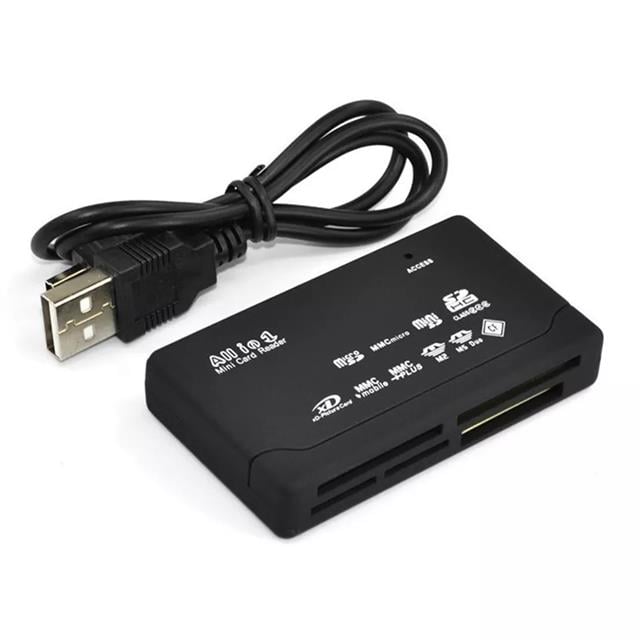 Powermaster PM-9066 TF-SD-MMC-Mini-Micro SD Çoklu USB 2.0 Kart Okuyucu