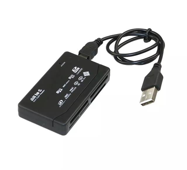 Powermaster PM-9066 TF-SD-MMC-Mini-Micro SD Çoklu USB 2.0 Kart Okuyucu