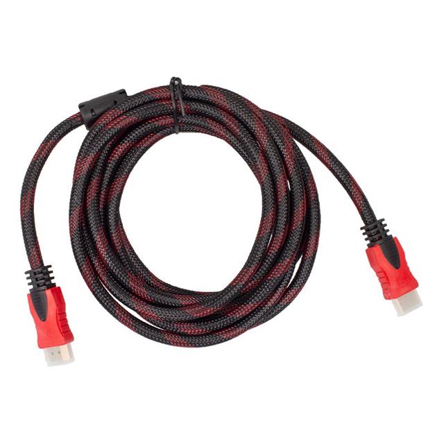 Powermaster PM-8800 3 Metre Yüksek Hızlı 1.4V HDMI Kablosu 1080p-4K-3D Dayanıklı Örgülü Dış Kılıf