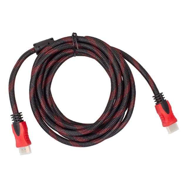 Powermaster PM-8800 3 Metre Yüksek Hızlı 1.4V HDMI Kablosu 1080p-4K-3D Dayanıklı Örgülü Dış Kılıf