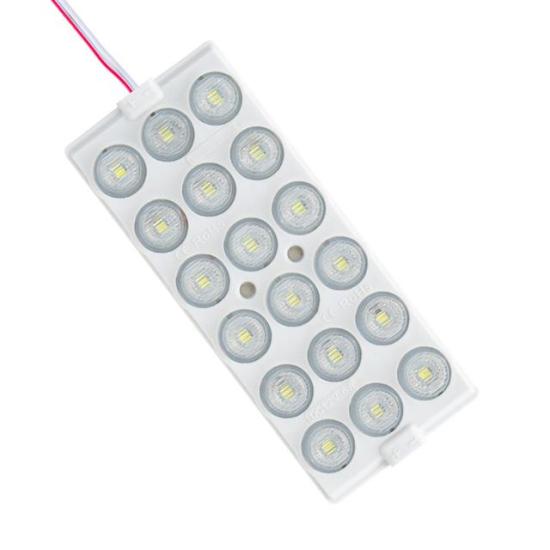 Powermaster 12 Volt 6 Watt Soğuk Beyaz 18 Ledli 2’li Paket Yanıp Sönen Modül Led