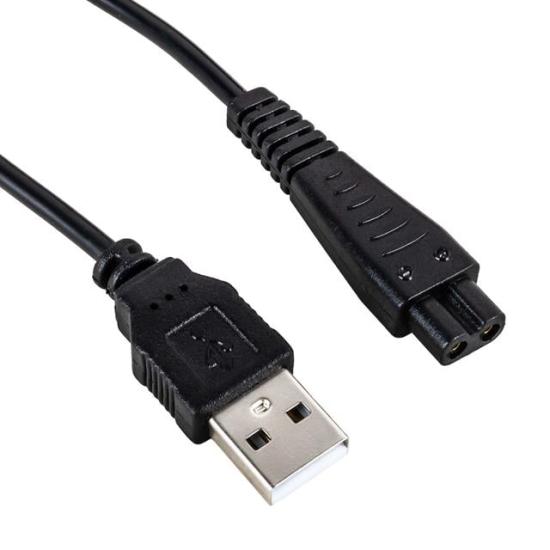 Powermaster Tıraş Makinaları İçin Usb Şarj Kablosu 59 Cm