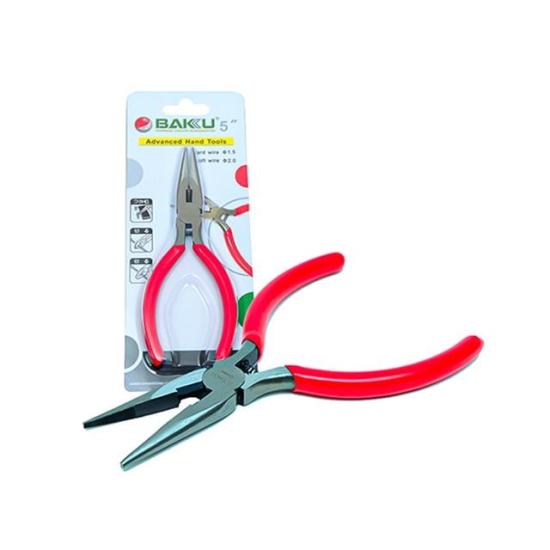 Baku BK-031 Mini 5’’ 125mm Hassas Karbon Çelik İnce Uç Kargaburnu