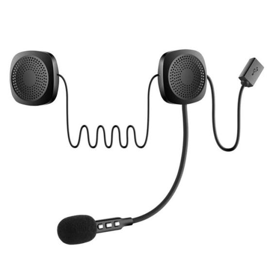 Powermaster PM-14283 Bluetooth’lu Şarjlı Kask İçi Motosiklet Hoparlör ve Mikrofon Seti