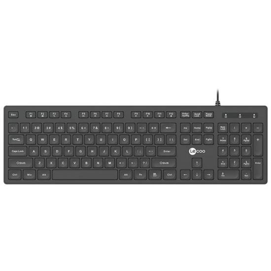 Lenovo Lecoo KB102 USB Kablolu Q Klavye Siyah