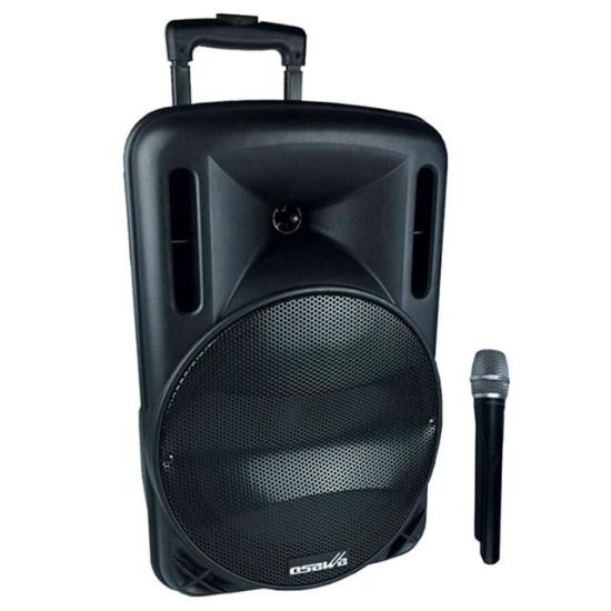 Osawa OSW-9130 30 Cm El Mikrofonlu USB-SD-Bluetooth Seyyar Ses Sistemi