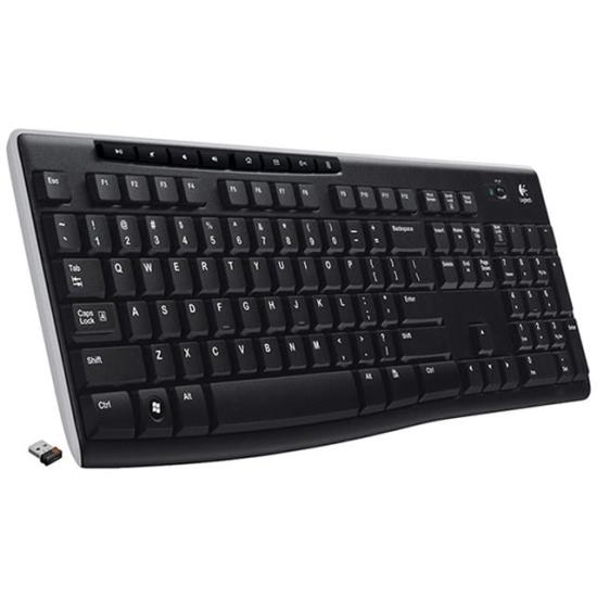 Logitech K270 Kablosuz USB Q TR Multimedya Siyah Klavye