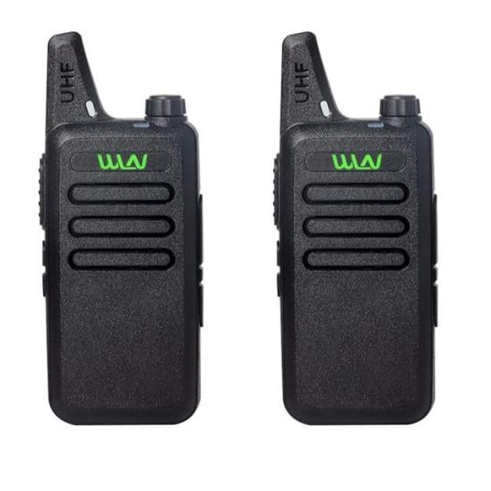 Wln PMR-446 Siyah 15 Km Menzil 16 Kanal İkili El Telsizi