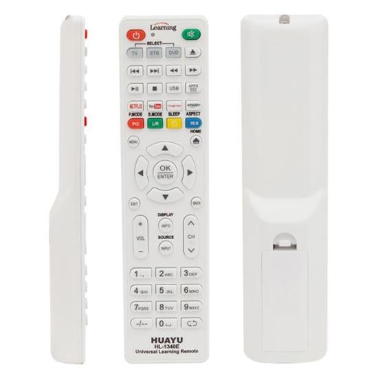 Huayu HL-1340E TV-LCD-Uydu-DVD Öğrenebilen Netflix-Youtube-Amazon Tuşlu Akıllı Kumanda