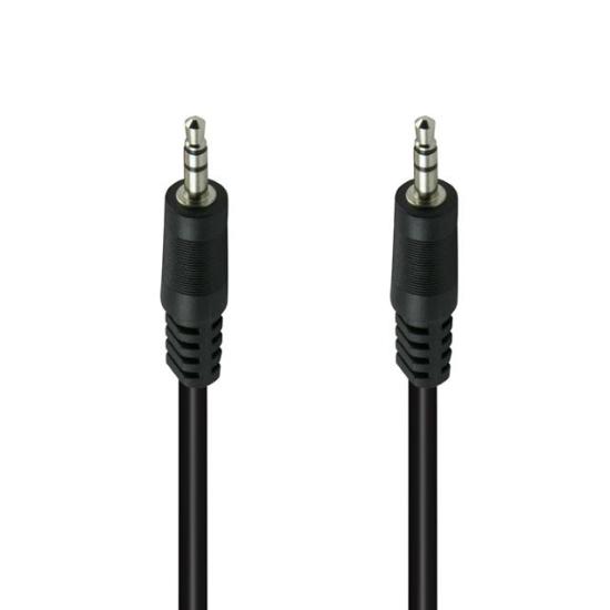 Powermaster PM-1843 Siyah 3.5Mm Erkek-Erkek 5 Metre Stereo Aux Ses Kablosu