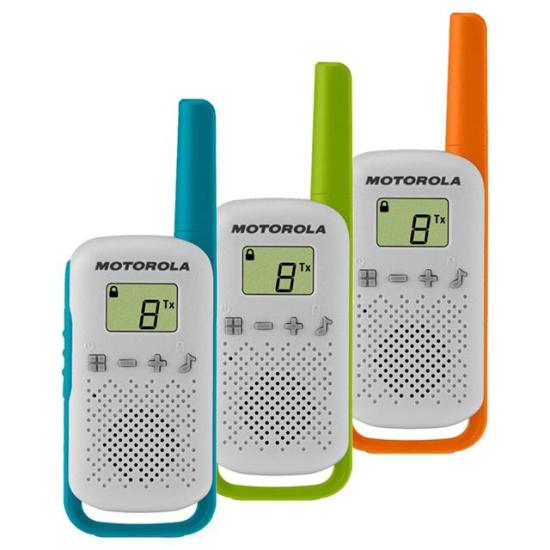 Motorola TLKR-T42 4 Km Kırmızı Pmr El Telsizi (2’li Paket)