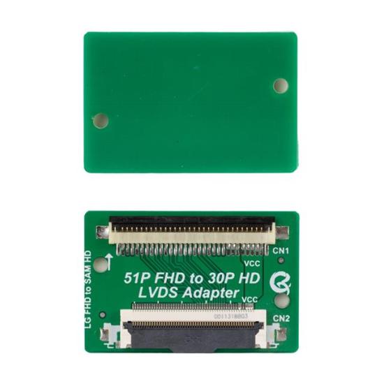 Lcd Panel Flexi Repair 51p Fhd To 30p Hd Lvds Fpc To Fpc Lg In Sam Out QK0806A