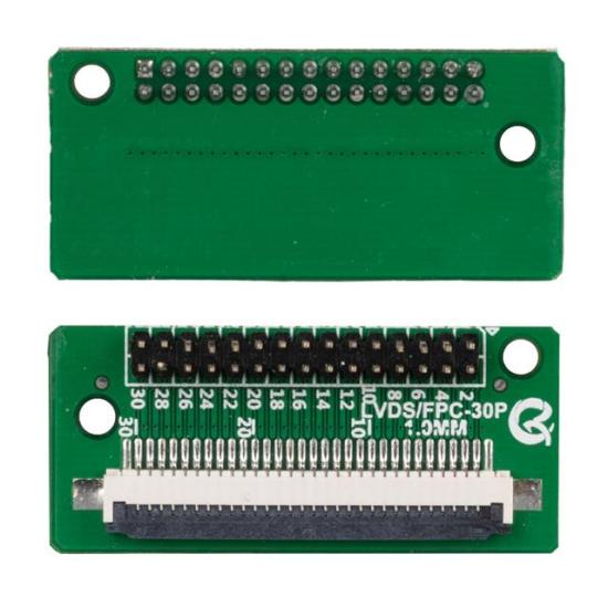 Lcd Panel Flexi Repair Lvds-Fpc-30p 1.0mm Hd Fpc Input 30p Lvds Turn Pin QK0823B