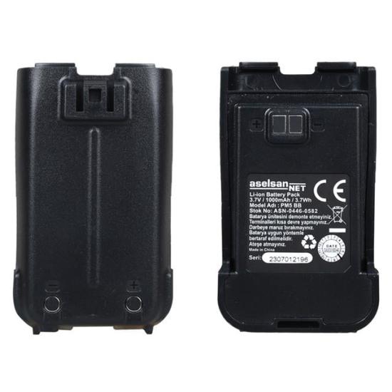 Aselsan A446C PM5BB LI-ON 3.7V 1000mAh Yedek Lityum Batarya Pili