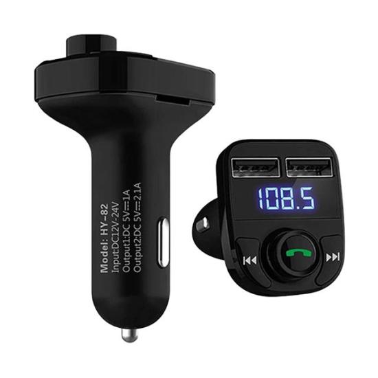 Hello 12-24 Volt 3.1 Amper Hızlı Şarj Destekli Çift USB/SD-Bluetooth Fm Transmitter HL-19680