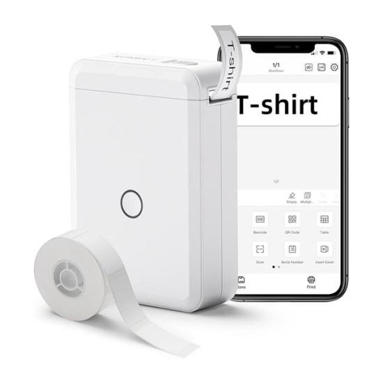 Powermaster PM-20343 Kablosuz Taşınabilir Bluetooth’lu Etiket Makinesi