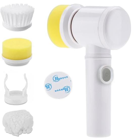 Sunup SN-20457 Çok Fonksiyonlu Banyo Mutfak Lavabo Şarjlı Temizlik Fırçası
