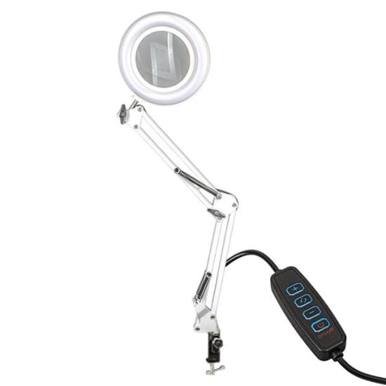 Powermaster PM-2059 - 3 Diopter Masa Üstü Ledli Akrobat Büyüteç
