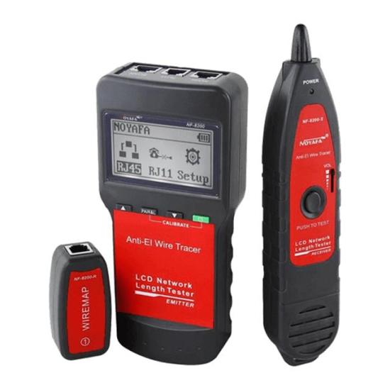 Noyafa NF-8200 Network Telefon Kablo Test Cihazı