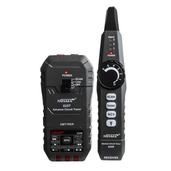 Noyafa NF-825TMR AC 90-250V Profesyonel Elektrik Devre Takip Kablo Bulucu