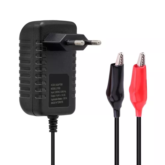 12V Akü Şarj Cihazı 3 ile 12 Amper Arasında Kuru Asitli Jel Motor ve Motosiklet Aküleri için Uygundur Büyük Aküler için Uygun Değildir