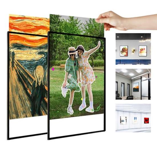 PowerMaster PM-21757 Ledli A1 Değiştirilebilir Reklam Poster Çerçevesi (Tabela)