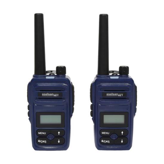 Aselsan 12 Km Pil Ve Şarj Dahil İkili El Telsizi PM-985 PMR