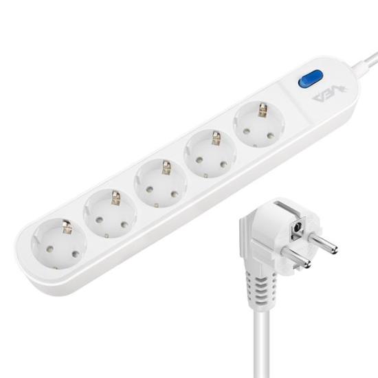 Vea VE-VEGA105 A Class 5’li Anahtarlı 1.5 Metre Akım Korumalı Priz