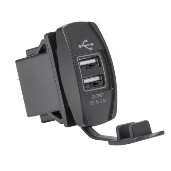 PowerMaster IC-266-C-3 Marin Tip 2’li Gömme USB 5V 3.1A 12-24Volt