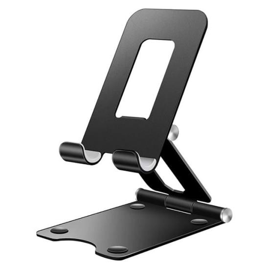 Powermaster A30 Masaüstü Metal Telefon Stand Tutacağı Çift Eksenli Katlanabilir