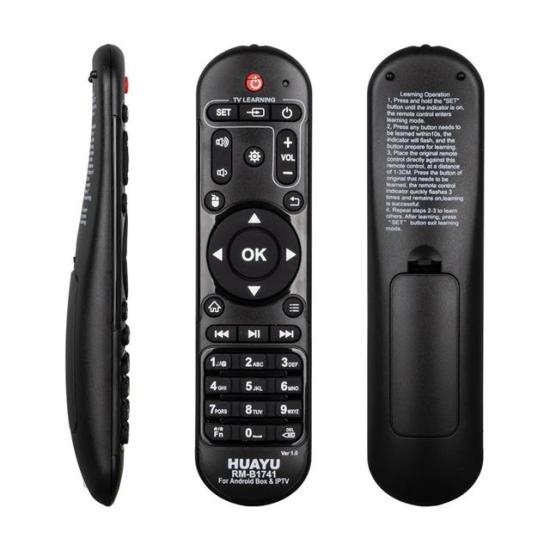 Huayu RM-B1741 Üniversal Android Box ve IP TV Akıllı Kumanda (Ver 3.0)