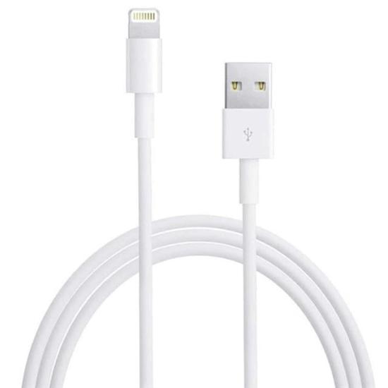 Powermaster PM-24123 Beyaz 3 Metre 2 Amper iPhone Lightiıng Şarj Data Kablosu