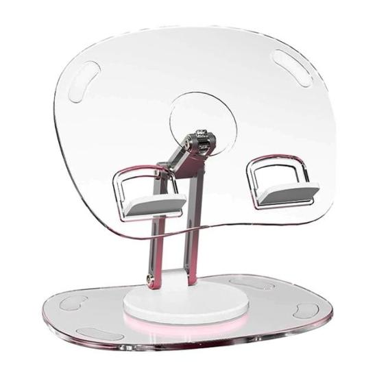 PowerMaster PM-24571 Q16 360 Derece Hareketli Şeffaf Ipad Tablet Ve Telefon Tutucu Stand