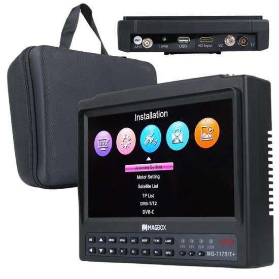 Magbox MG-717S/T+ 7’’ İnç Full HD LCD Ekranlı Görüntülü Uydu Yön Bulucu (Uzaktan Kumandalı)
