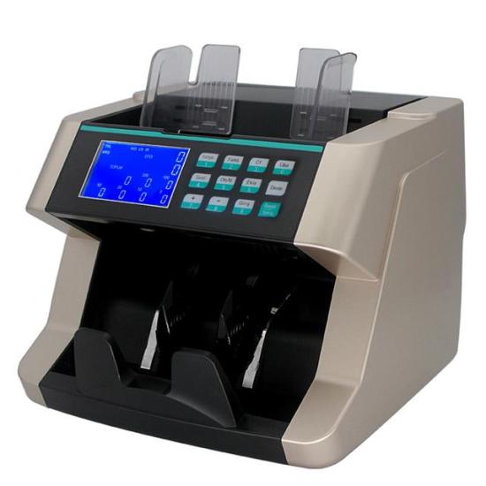 PowerMaster PM-25067 TRY-EUR-USD Sesli Karışık Ve Adet Para Sayma Makinesi 80W 60Db AC100-240V