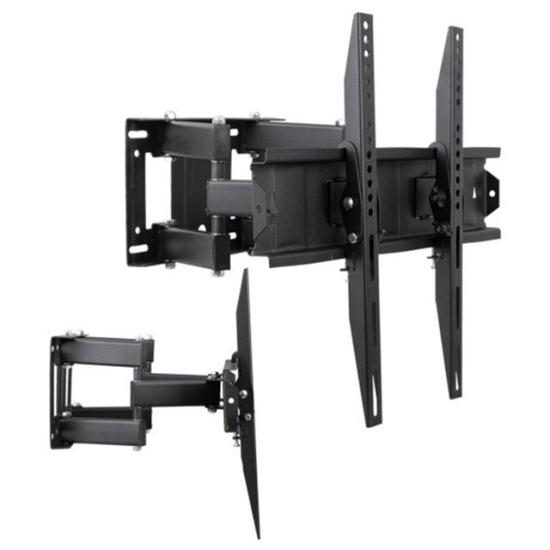 Vontech VT-852 HC Pro 55-85’’ Çift Kollu Kilitli Hareketli Televizyon Duvar Askı Aparatı