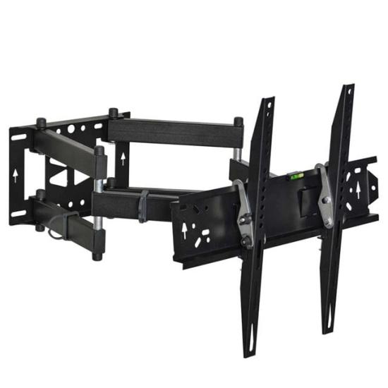 Vontech VT-952 HC Pro 55-98’’ Çift Kollu Kilitli Hareketli Televizyon Duvar Askı Aparatı