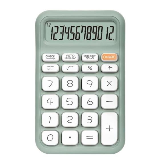 Powermaster PM-25410 Yeşil 12 Haneli Hesap Makinesi