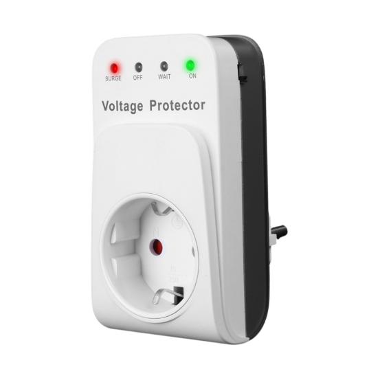 Akım Korumalı Tekli Priz Led Göstergeli 15Ah 3520W 918 Joule Tam Koruma